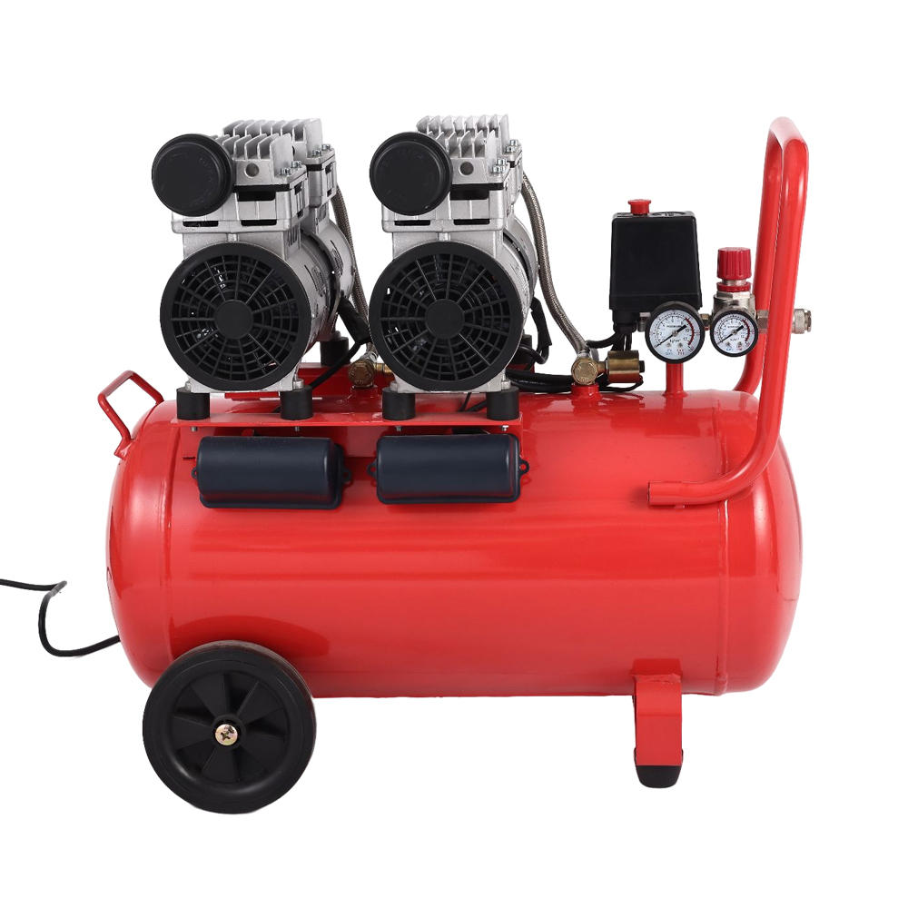750W 24L Dual Cylinder Induction Motor Compressor Model C-827
