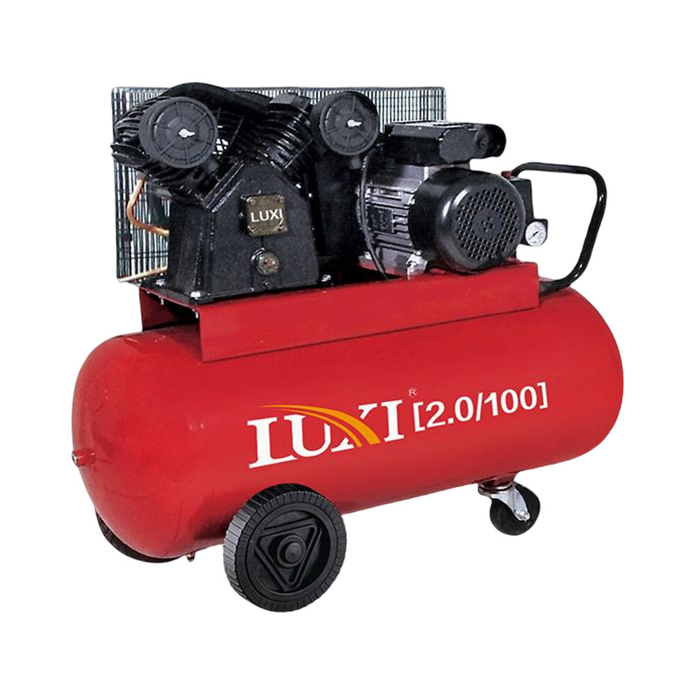 2HP 100L Double Cylinder Oil Lubricate Compressor LX2800B-100