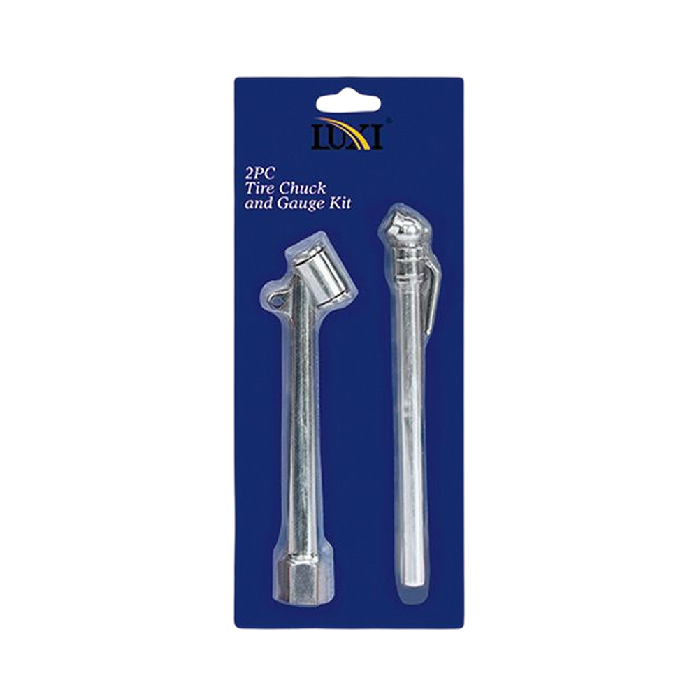 LE-17 2-PC Tire Inflator Kit, Slide Blister