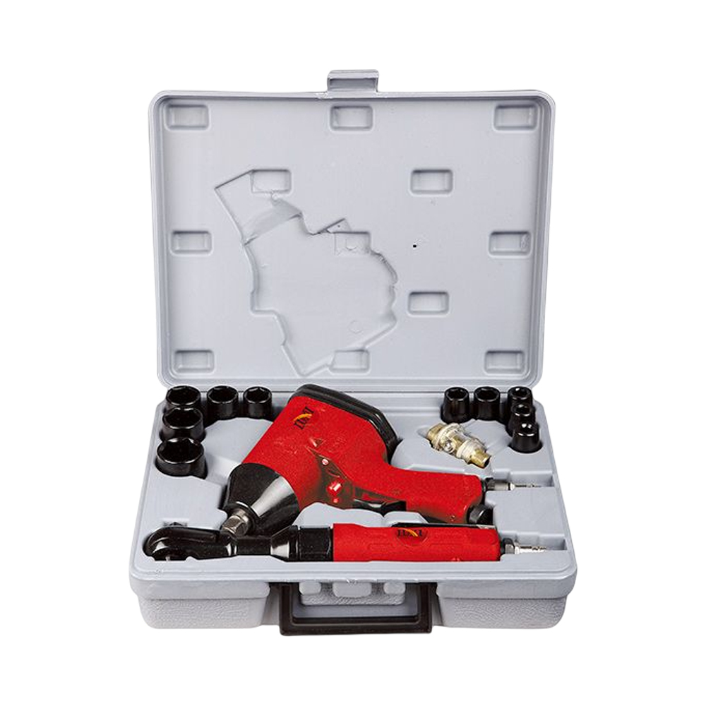LX-005 17-PC 1-2 Inch Impact Ratchet & Wrench Como Kit