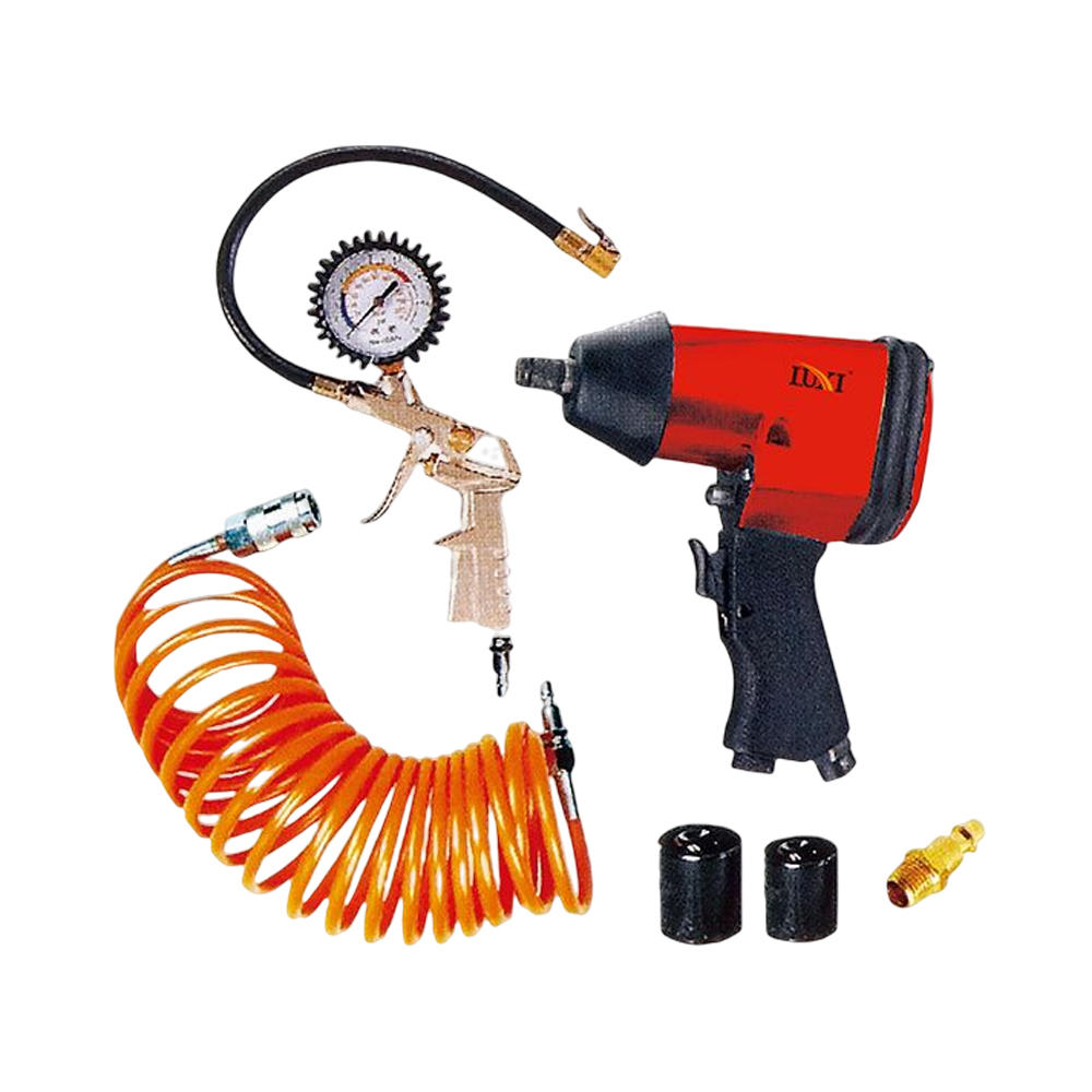LX-015 6-PC Impact Wrench & Inflater Combo Kit