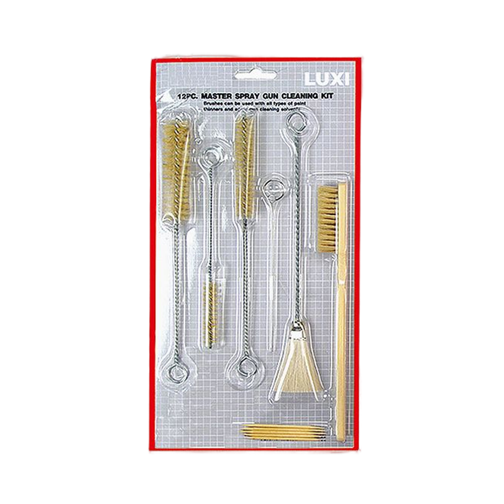Lk-09 11-pc spray gun cleaning kit